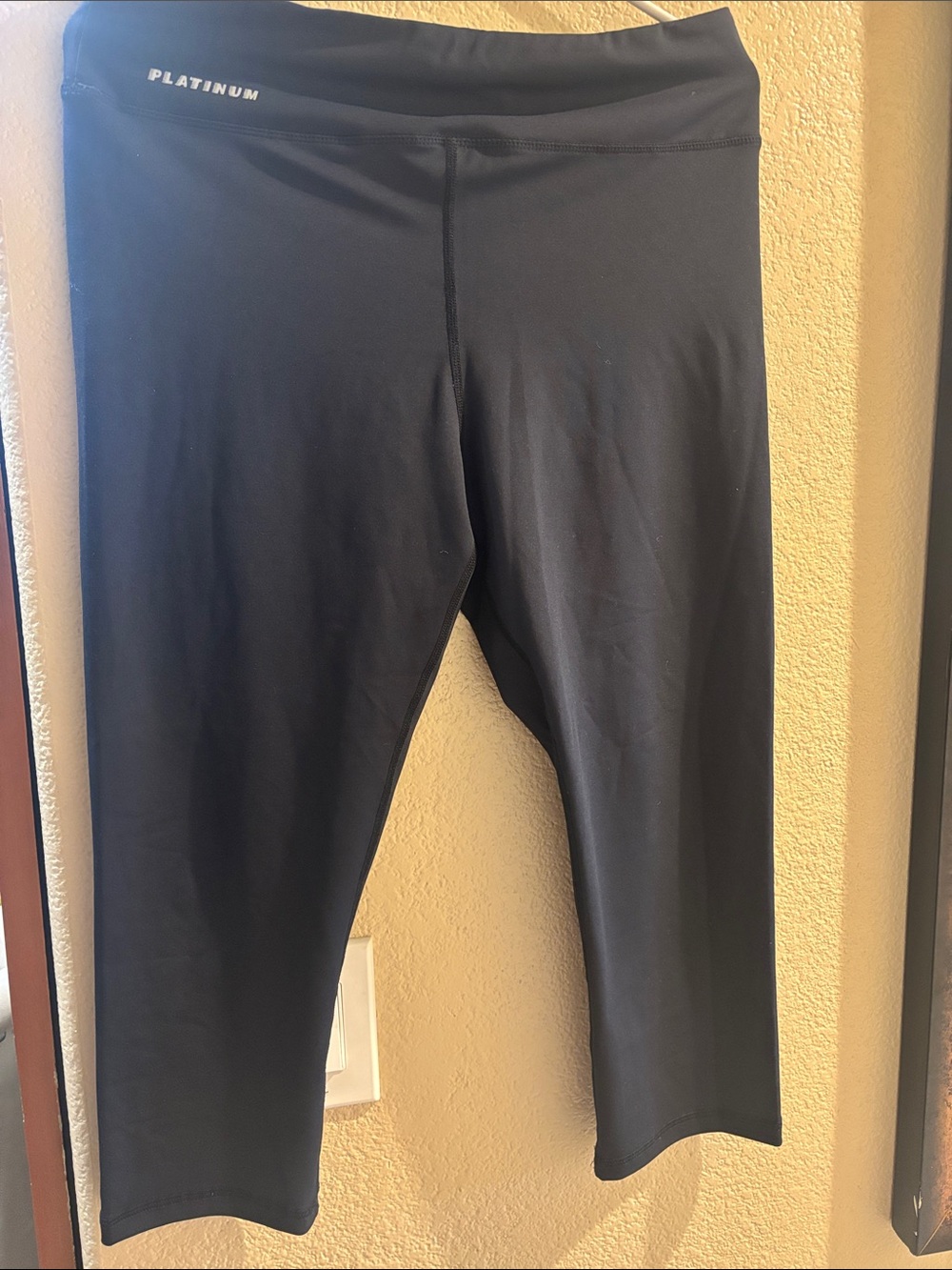 Black platinum sun leggings